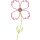 Stickdatei 6er Set Doodle Strichzeichnung Blumen